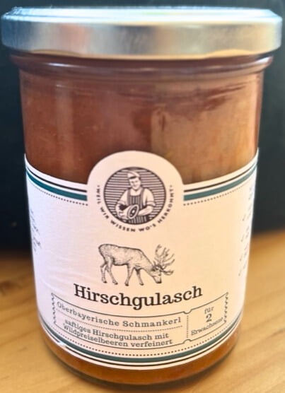 Hirschgulasch, 400gr regional - kaufen bei Regio-Delivery